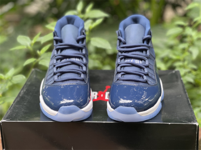 Authentic Air Jordan 11 Midnight Blue New