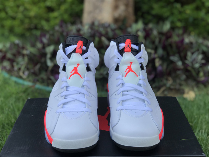 Jordan 6 Retro Infrared White