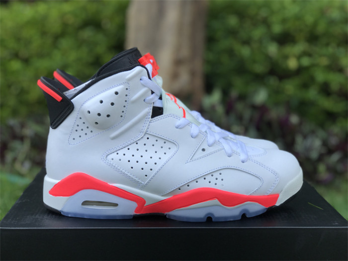 Jordan 6 Retro Infrared White