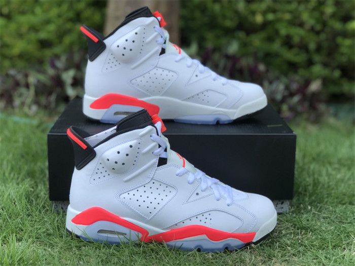 Jordan 6 Retro Infrared White