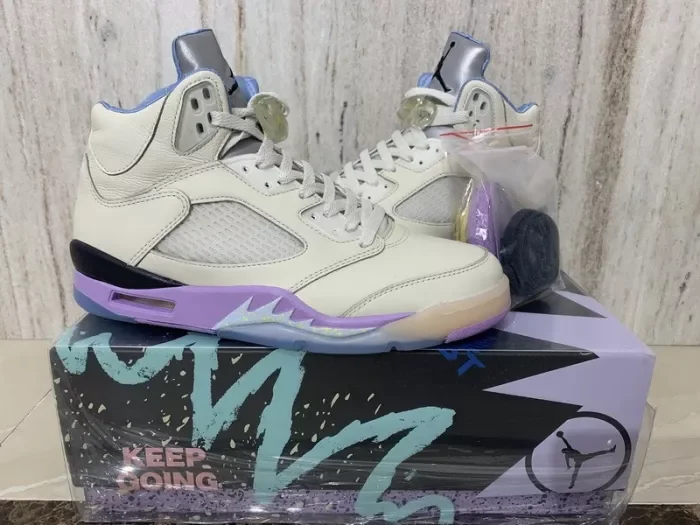 Authentic DJ Khaled x Air Jordan 5 We The Best “Sail”