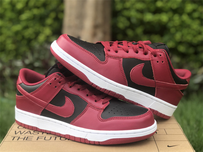 WOMEN Nike Dunk Low Next Nature Dark Red Black