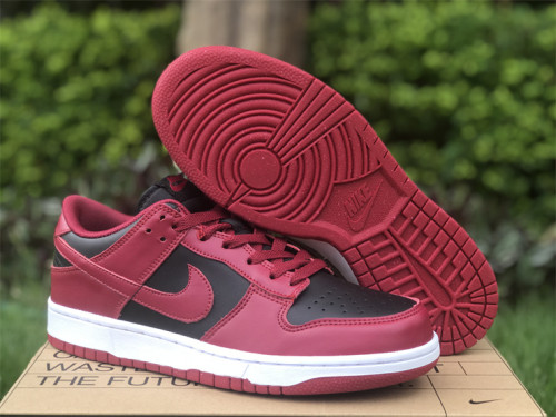 WOMEN Nike Dunk Low Next Nature Dark Red Black