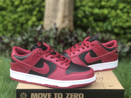 WOMEN Nike Dunk Low Next Nature Dark Red Black