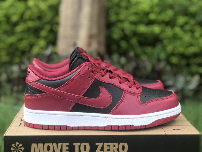 WOMEN Nike Dunk Low Next Nature Dark Red Black