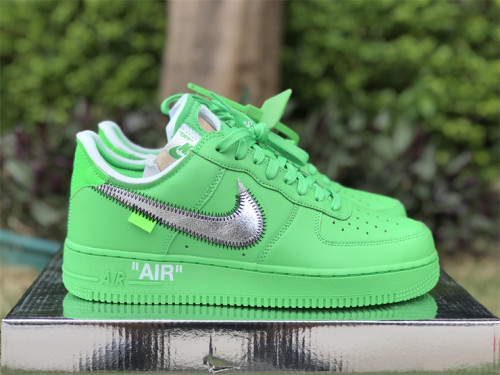 Off-White x Air Force 1 Low 'Light Green Spark'