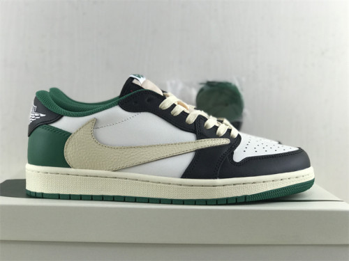 Travis Scott x Air Jordan 1 White Green