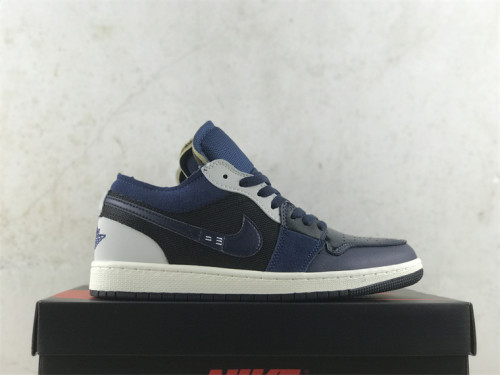 Air Jordan 1 Low SE Craft 'Inside Out - Obsidian'