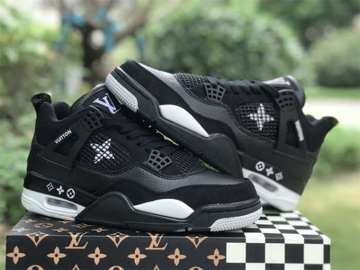 Air Jordan 4 Shoes Black