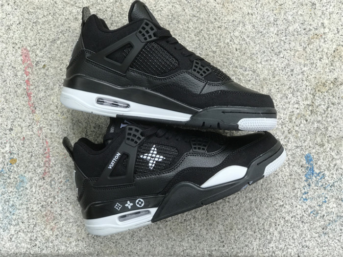 Air Jordan 4 Shoes Black