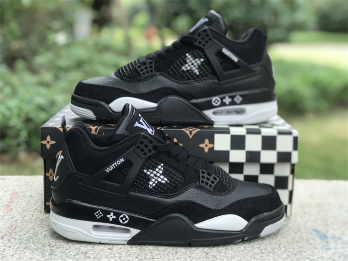 Air Jordan 4 Shoes Black