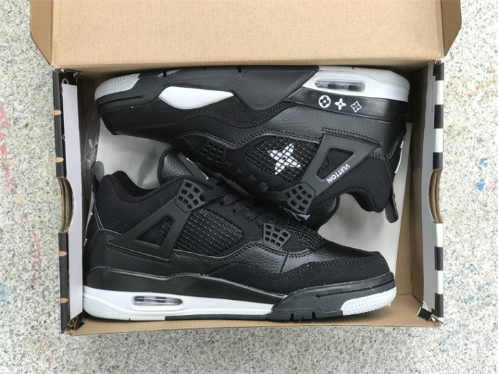 Air Jordan 4 Shoes Black