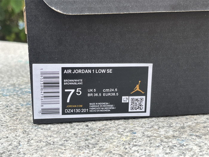 Jordan 1 Low SE Brown Elephant