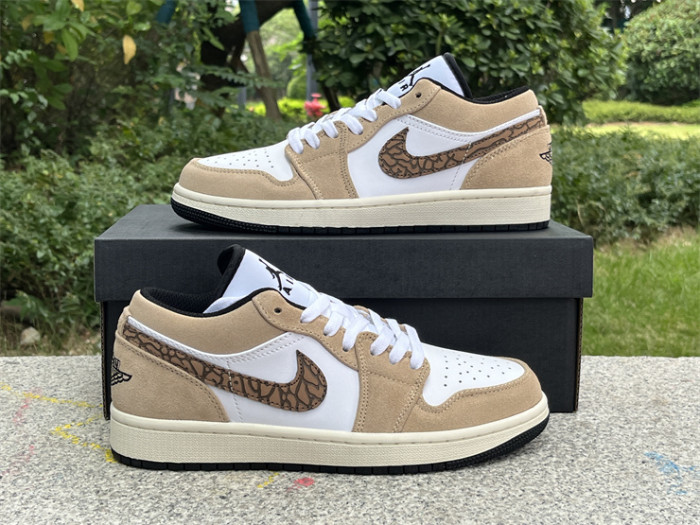 Jordan 1 Low SE GS Brown Elephant