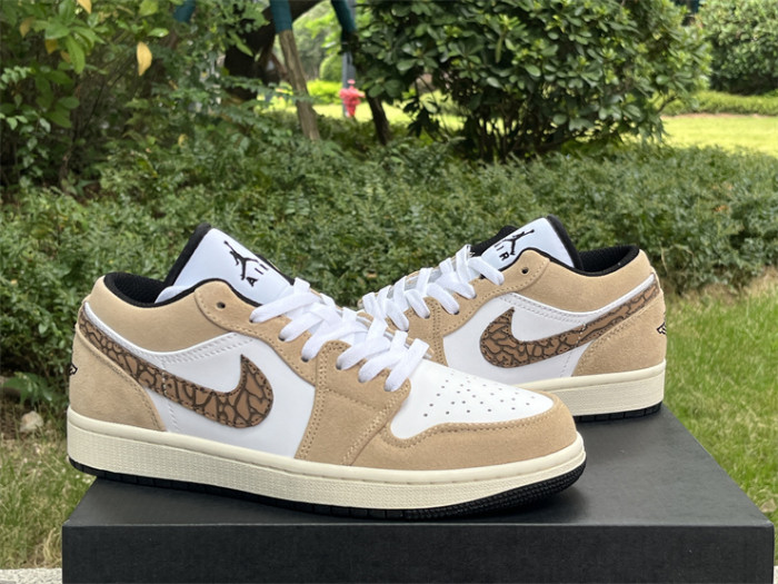 Jordan 1 Low SE GS Brown Elephant