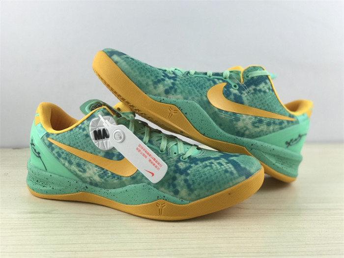 Nike Kobe 8 System Green Glow Laser Orange