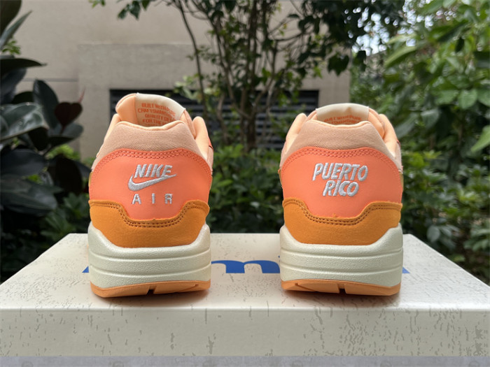 Nike Air Max 1 Puerto Rico Orange Frost