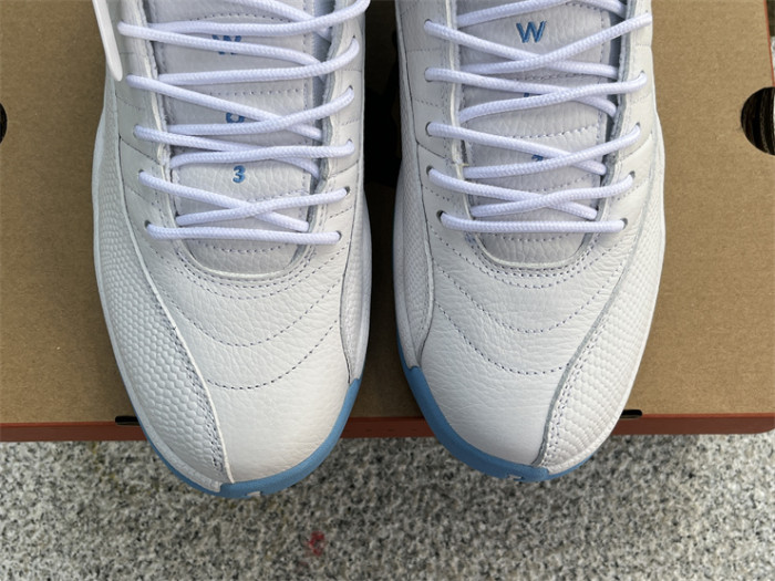 Jordan 12 Retro White University Blue