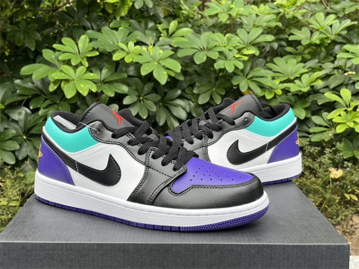 Air Jordan 1 Low Court Purple Tropical Twist