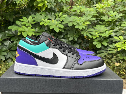 Air Jordan 1 Low Court Purple Tropical Twist