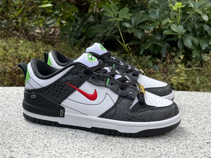 Dunk Low Disrupt 2 'Just Do It - Black Snakeskin'