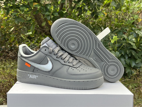 OFF-WHITE x Nike Air Force 1 Low Grey