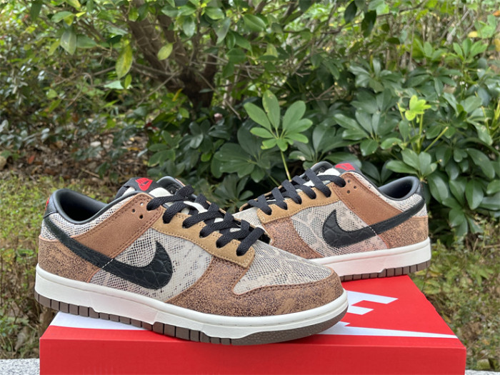 Nike Dunk Low Premium CO.JP Brown Snakeskin