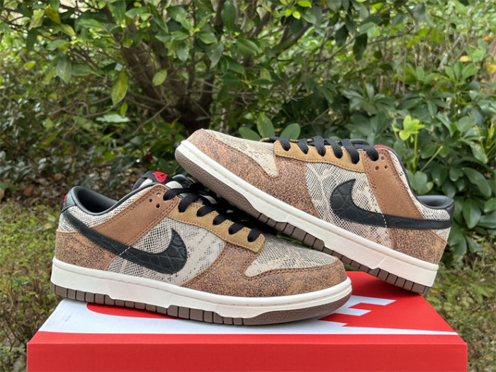 Nike Dunk Low Premium CO.JP Brown Snakeskin