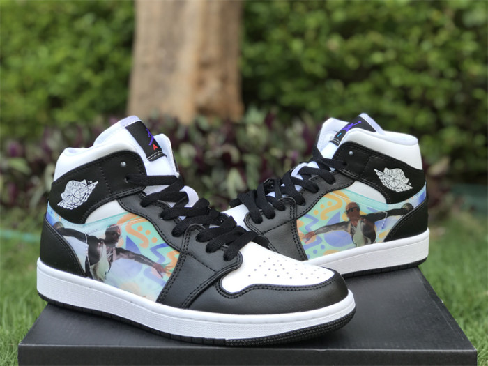 Authentic Air Jordan 1 Mid “Hologram”