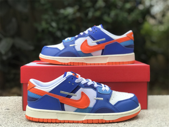 Authentic Nike Dunk Low Scrap Knicks