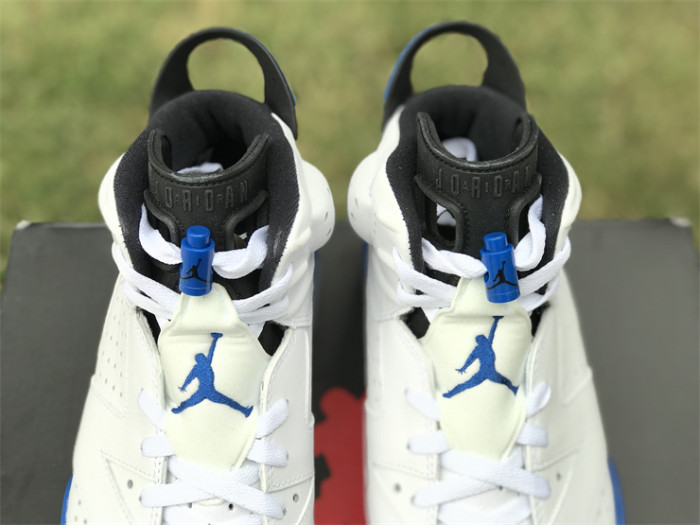 Authentic Air Jordan 6 “Sport Blue” (restock)