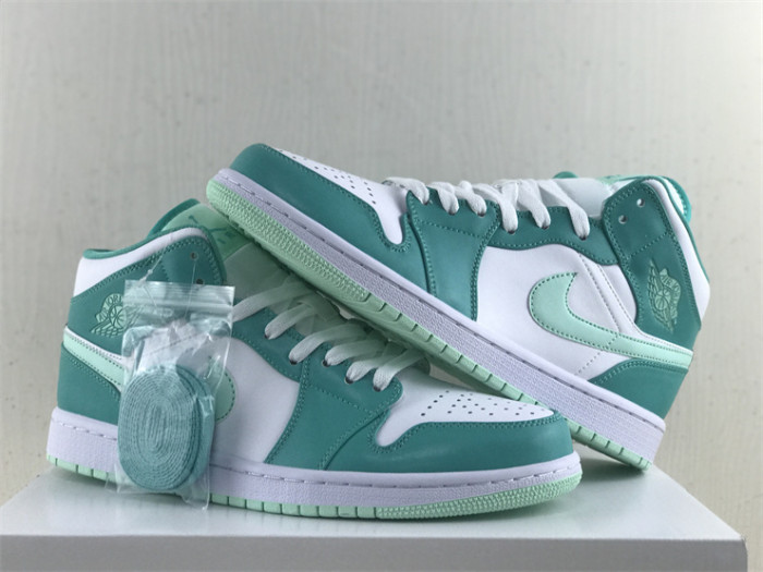 Authentic Air Jordan 1 Mid “Marine Green”