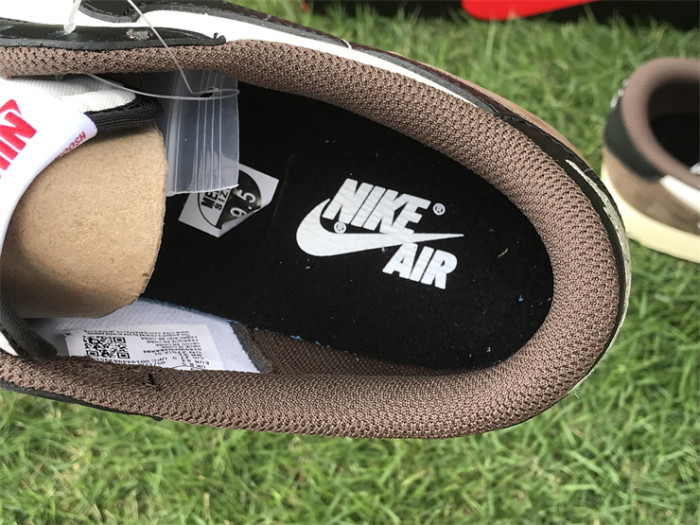 Authentic Travis Scott x Air Jordan 1 Low Dark Mocha