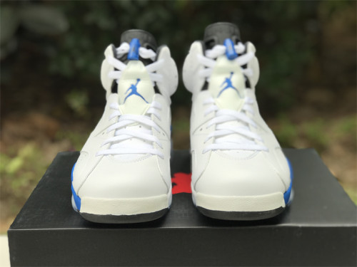 Authentic Air Jordan 6 “Sport Blue” (restock)