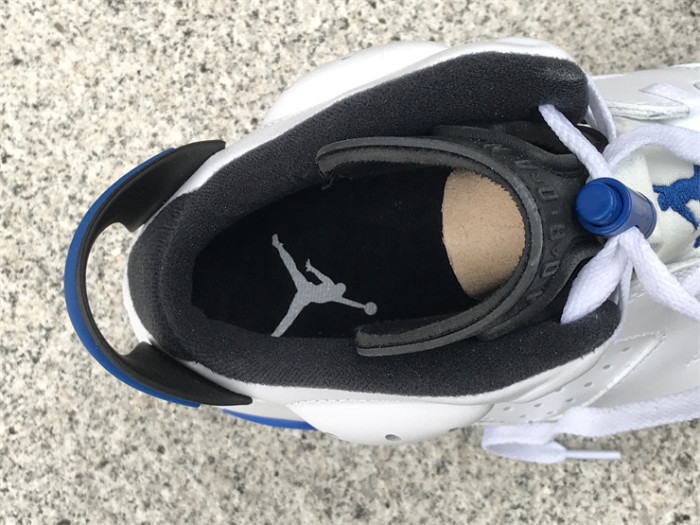 Authentic Air Jordan 6 “Sport Blue” (restock)