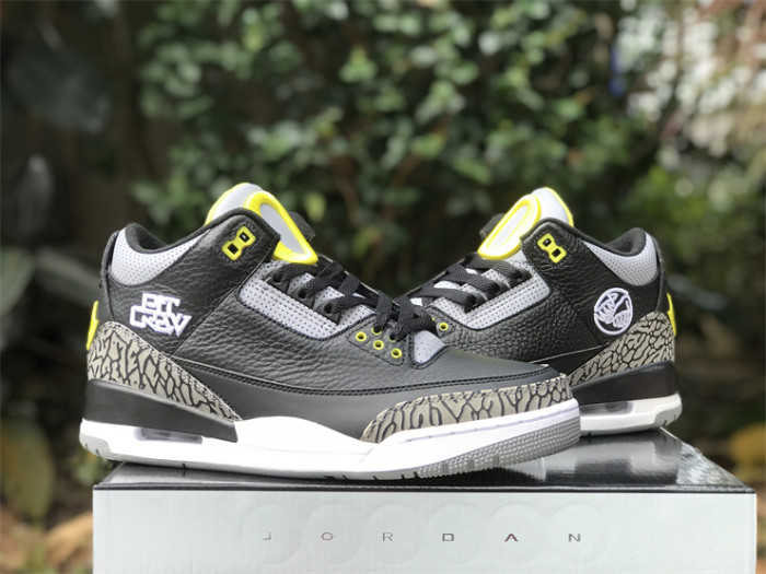 Authentic Air Jordan 3 Oregon Ducks Black (restock)