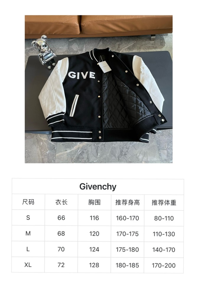 Givenchy Jacket 1：1 Quality-026(S-XL)