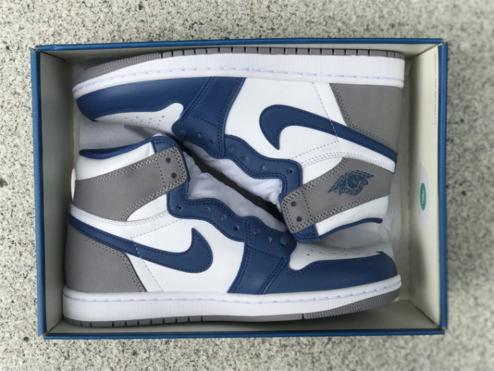 Authentic Air Jordan 1 “True Blue”