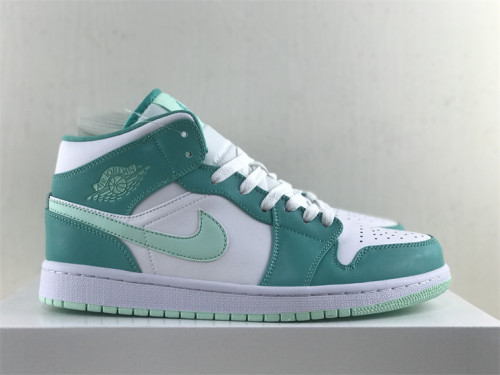 Authentic Air Jordan 1 Mid “Marine Green”