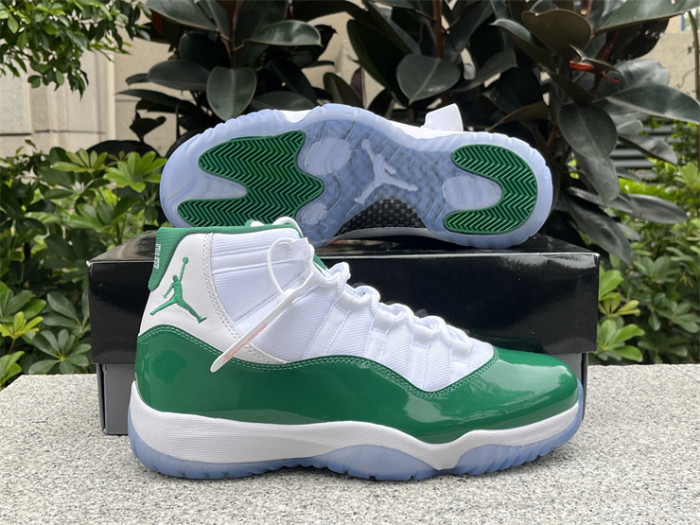 Air Jordan 11 White Green
