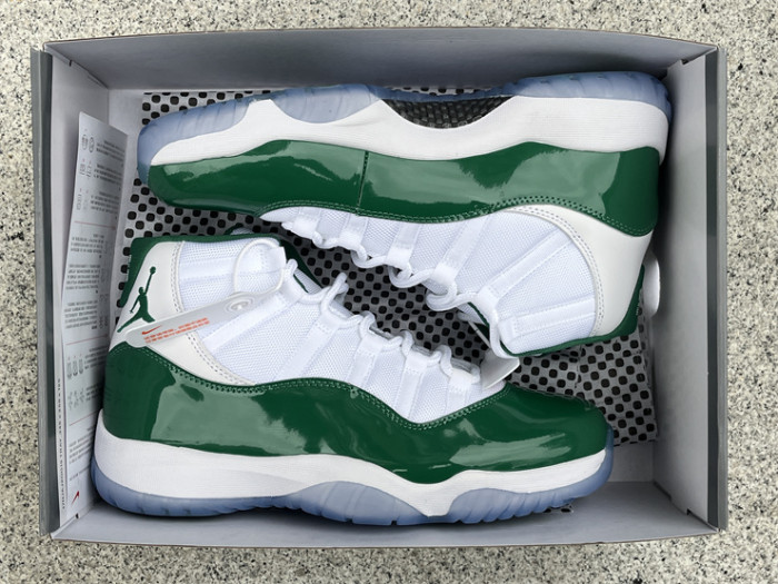 Air Jordan 11 White Green