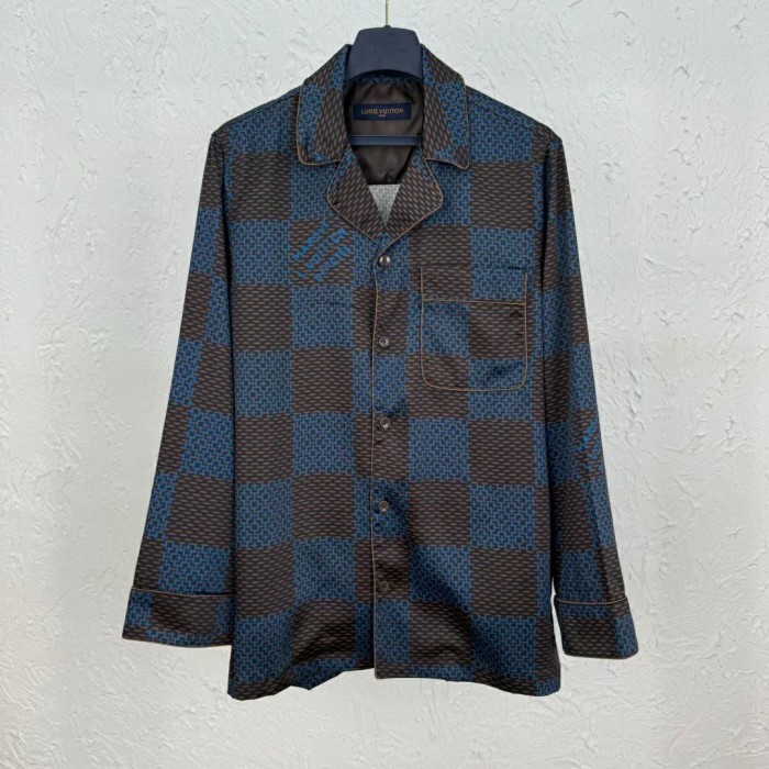 LV Shirt High End Quality-1034