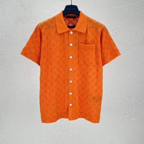 LV Shirt High End Quality-1075