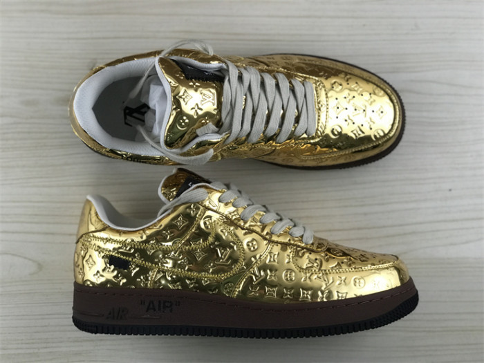 Nike Air Force 1 Gold