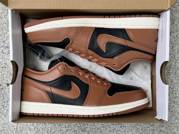 Authentic Air Jordan 1 Low“Archaeo Brown”