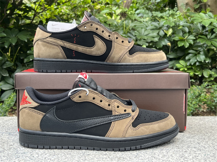 Travis Scott x Air Jordan 1 Low OG “Velvet Brown”