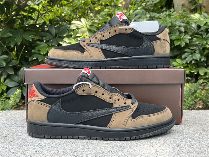 Travis Scott x Air Jordan 1 Low OG “Velvet Brown”