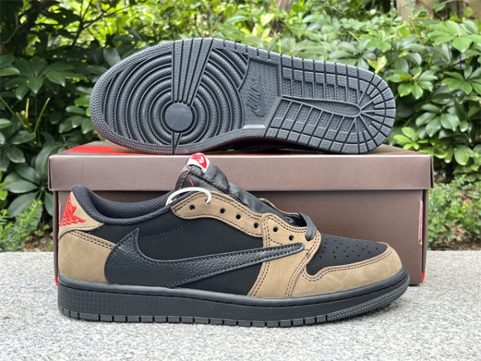 Travis Scott x Air Jordan 1 Low OG “Velvet Brown”