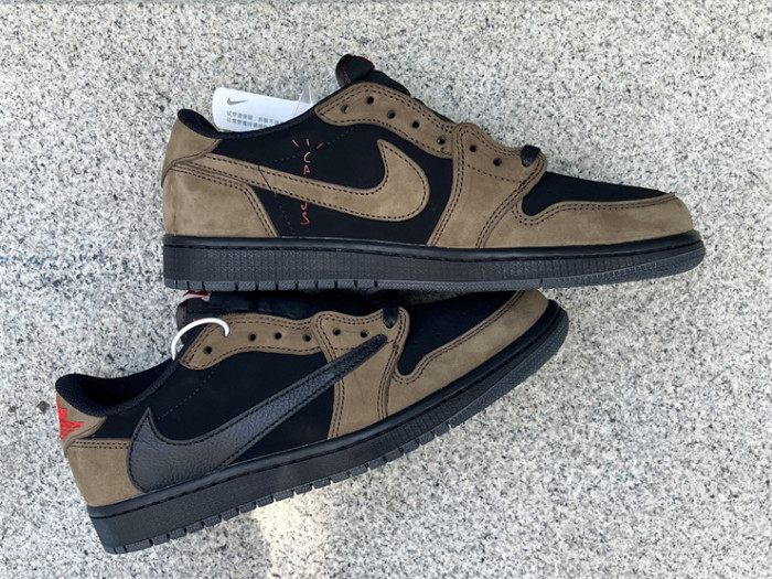 Travis Scott x Air Jordan 1 Low OG “Velvet Brown”