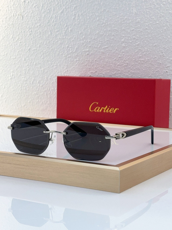 Cartier Sunglasses AAAA-5567